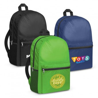 Scholar Backpack with Logo Print
