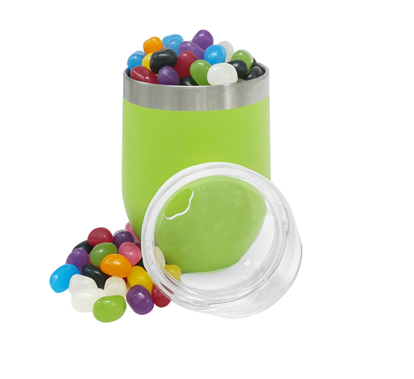 Stainless Steel Coffee Cup & Jelly Beans Combo