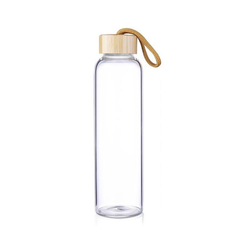 600ML Glass Bottle with Logo Print