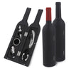 Wine Tools Set In Bottle Shaped Case with Logo Print