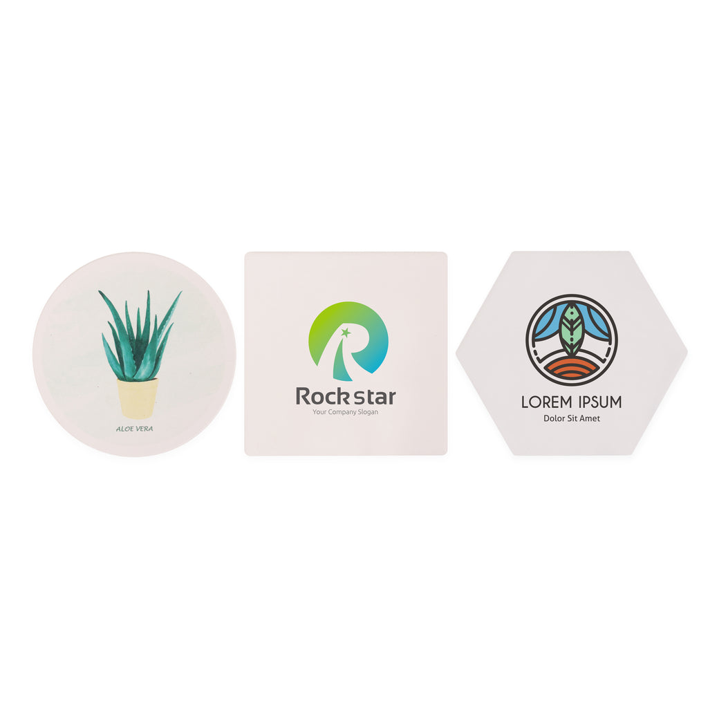 Eco Coasters with Full Colour Branding