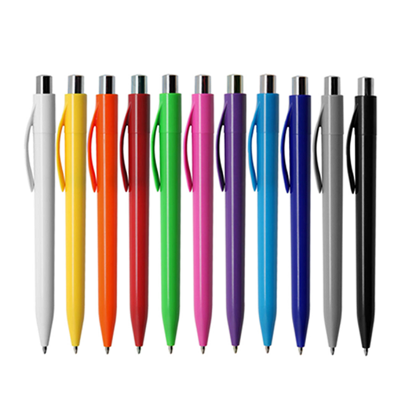 Dome Plastic Pen with Logo Print